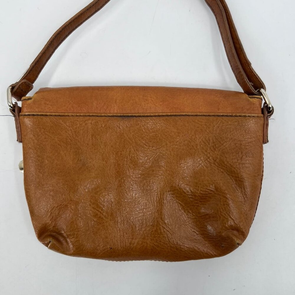 Kenneth Cole Reaction Brown Mini Crossbody Bag | Faux Leather - Picture 10 of 10